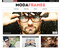 E-commerce for brand glasses